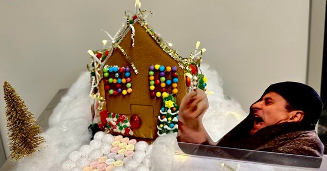 Gingerbread House Back